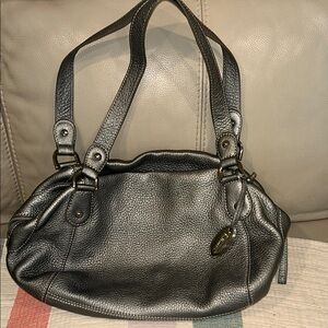 Talbots silver Leather Handbag